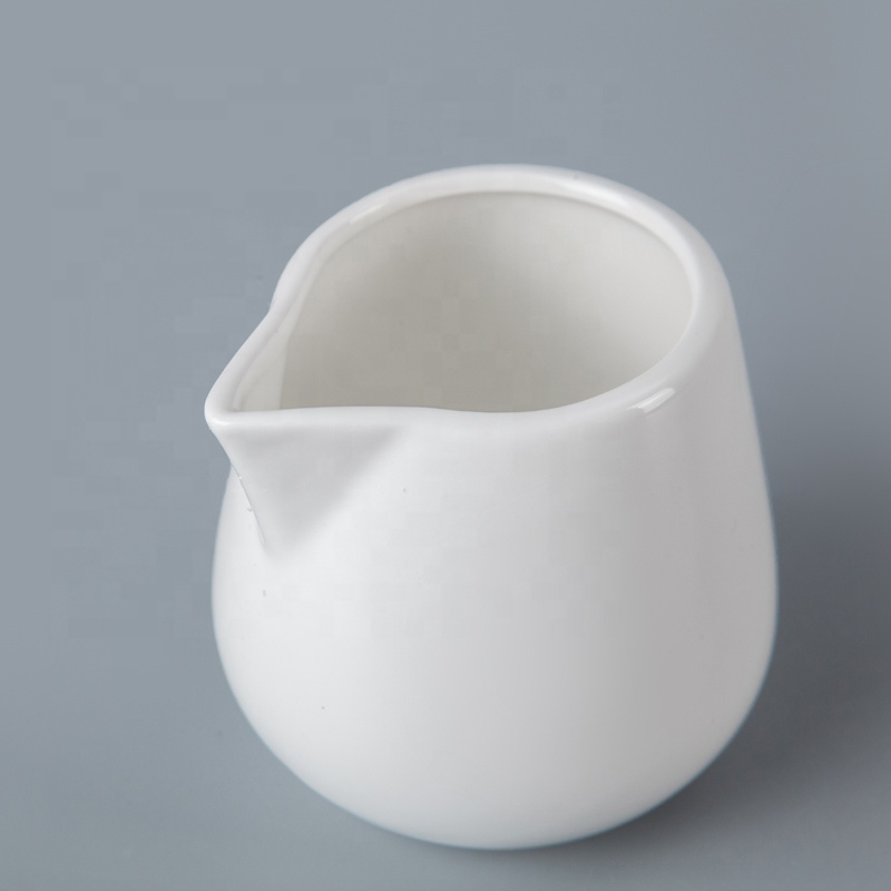 Porcelain Creamer Milk Jar Optima White 6.8 fl.oz/200 ml