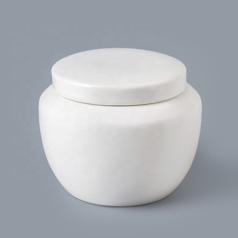 Hot Selling Ceramic Tableware For Hotel Unique Sugar Bowl, Hotel Crockery Ceramic Sugar Pot With Lid Sugar Pot*