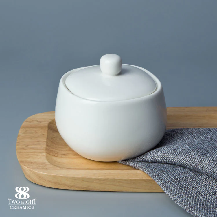 sugar bowl with bamboo tray dinnerware set gray online product selling websites