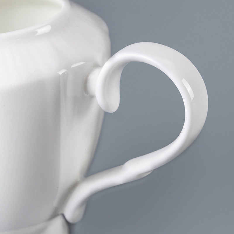cheap super white porcelain milk jug modern strengthen milk jug use in cafe restaurant hotel