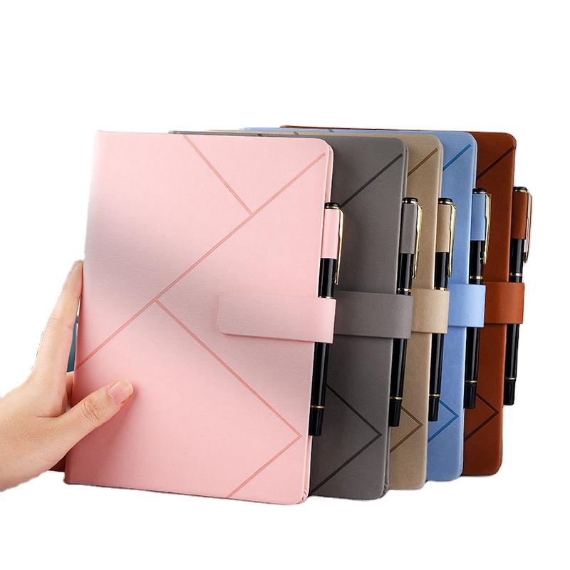 product-Custom Journals And Custom Paper Moleskine Notebook A5 PU Leather Executive Notebooks With P-1