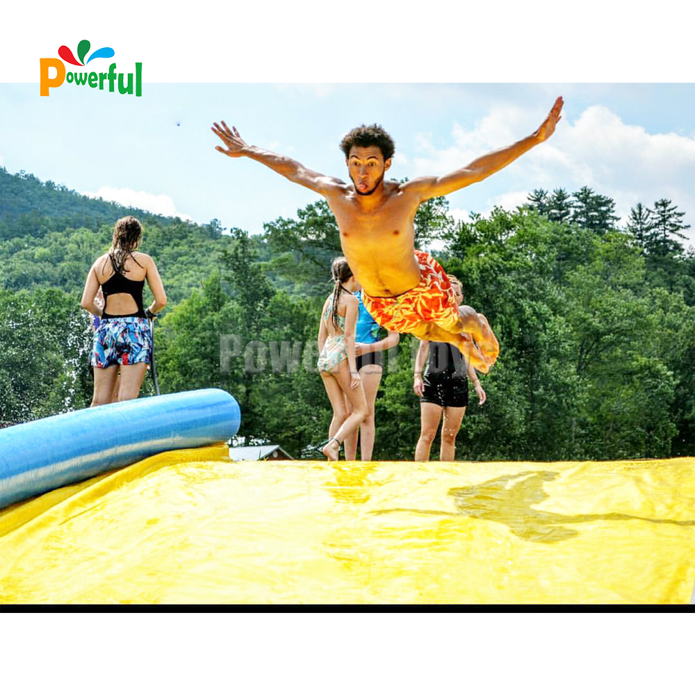 Long inflatable slip and slide adult bowling lanes waterslides
