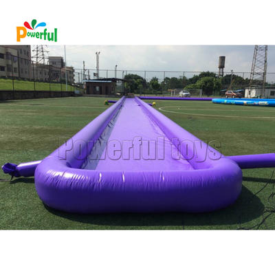 High quality commercial inflatable slip n slide slip city for adults and kids