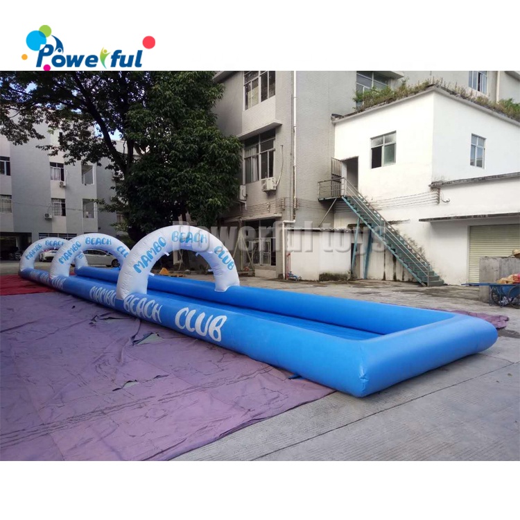 Customized size single lane inflatable slide the city for kids and adults
