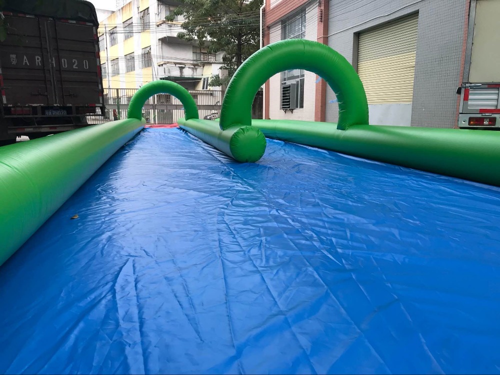 water filled slip and slide