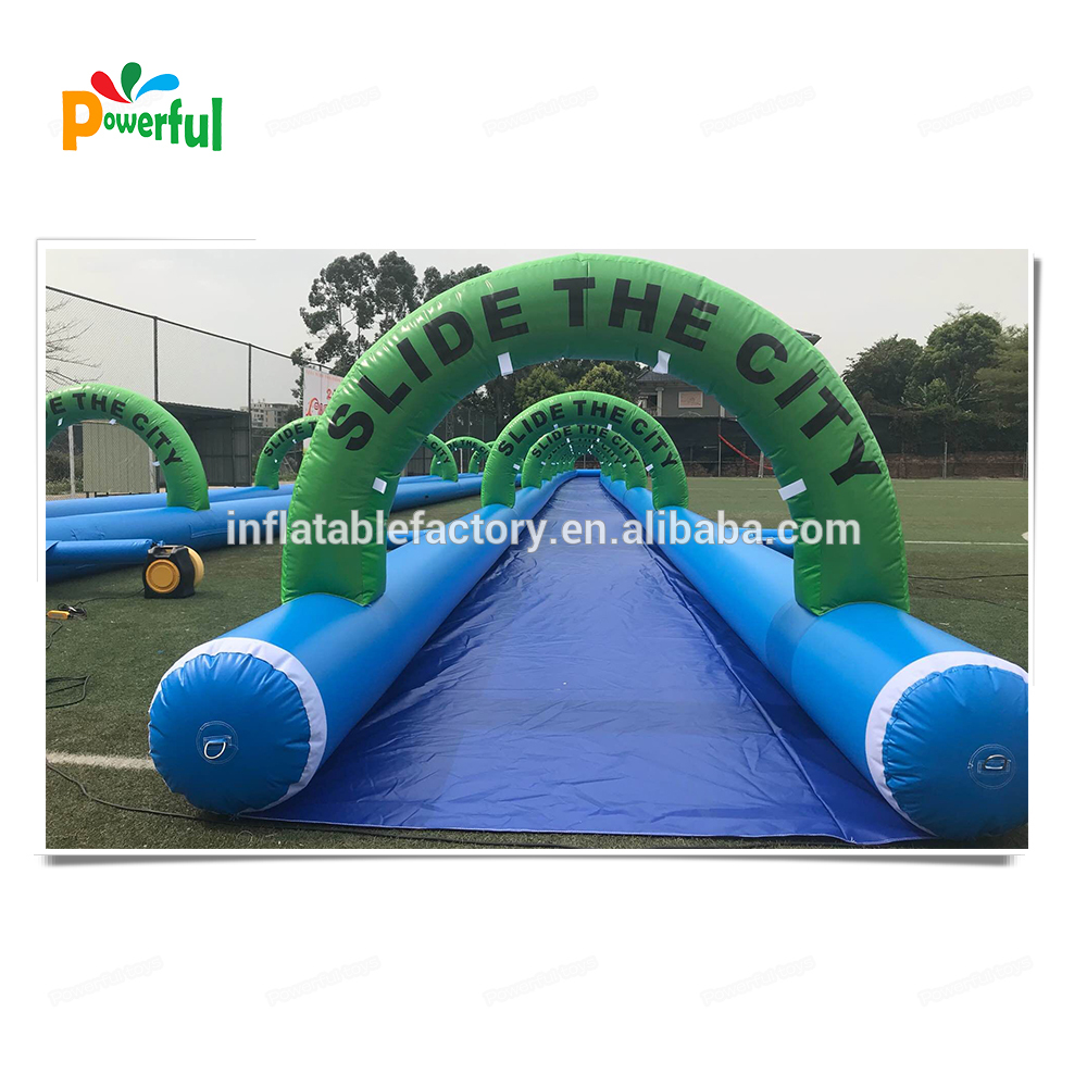 Giant inflatable slip n slide the city for adult
