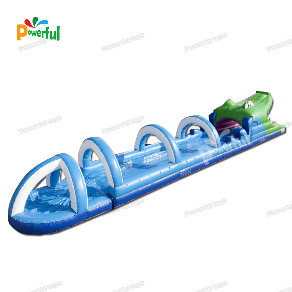 single lane inflatable belly slide slip and slide inflatable for summer