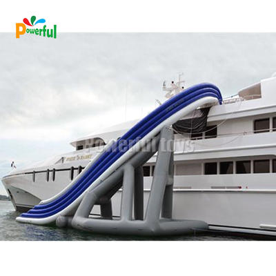 adjustable yacht slide inflatable yacht slide water slide for sale