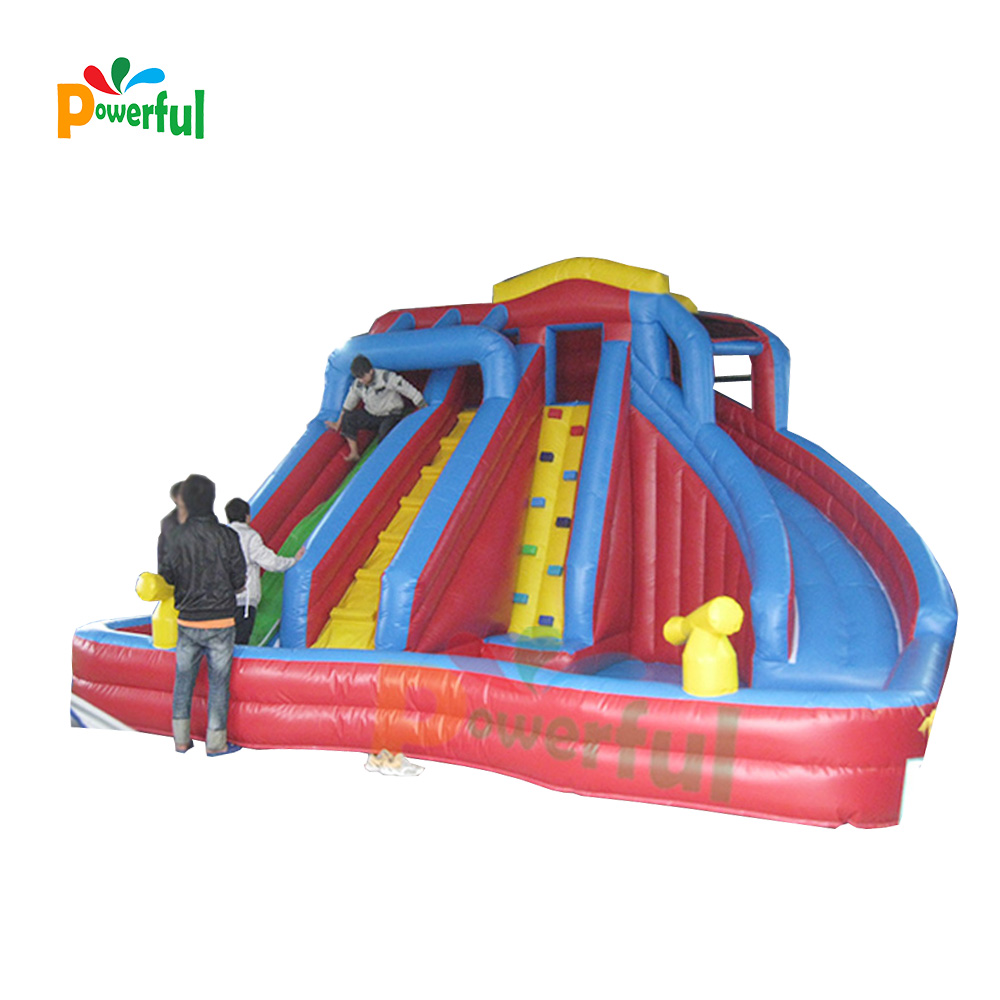 Manufacturer Commercial bouncy castle inflatable slides for kids blow up bounce slide outdoor sport