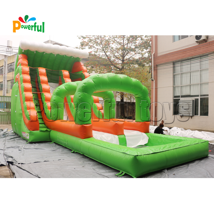Commercial inflatable waterslide for kids water park