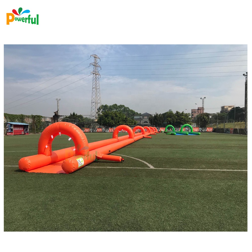 Customized size giant inflatable water slip n slide for adults