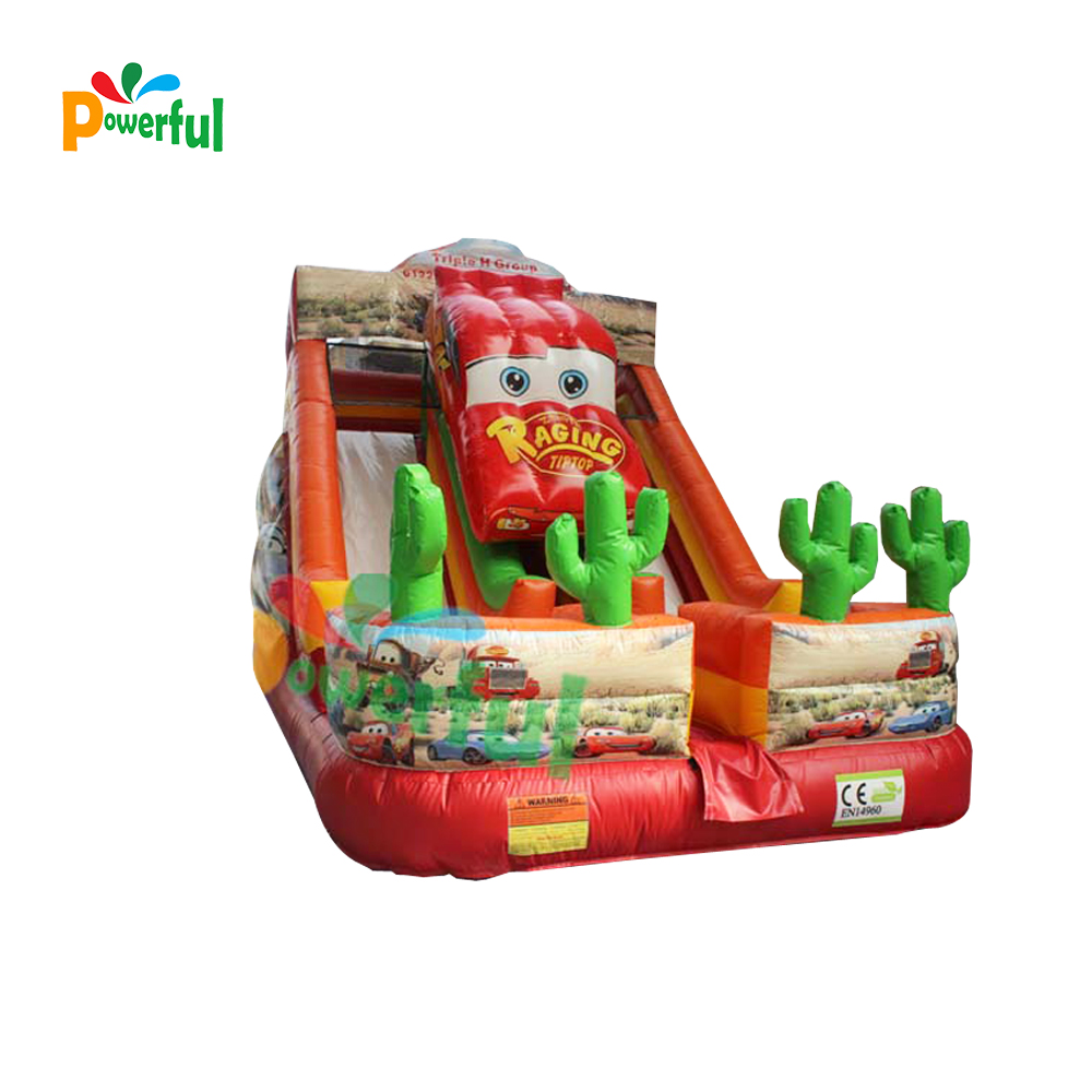 Car Inflatable kids slide cars inflatable dry slide racing car inflatable slide for sale
