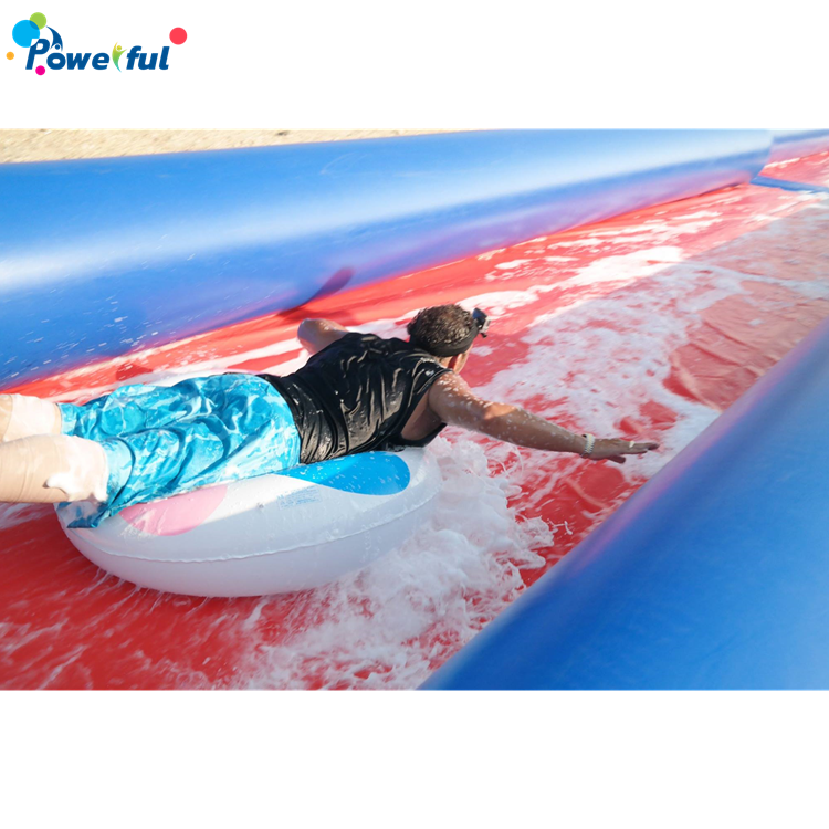 Customized size giant commercial lake inflatable water city slidefor outdoor event