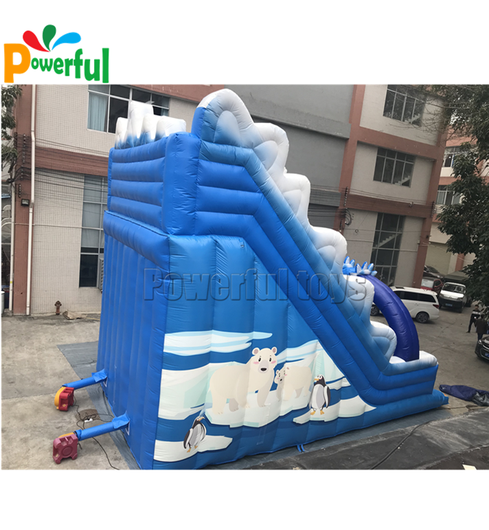Large Inflatable dry slide inflatable fun city slide for sale