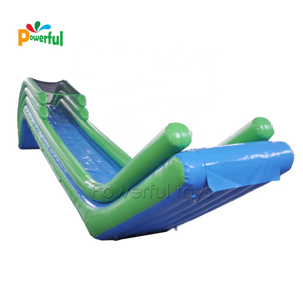 Water toys globe largest superyacht waterslide inflatable yacht slide for luxury boat