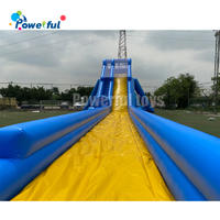 Factory Price Giant commercial hippo Inflatable Water Slide Slip N Slide for adult