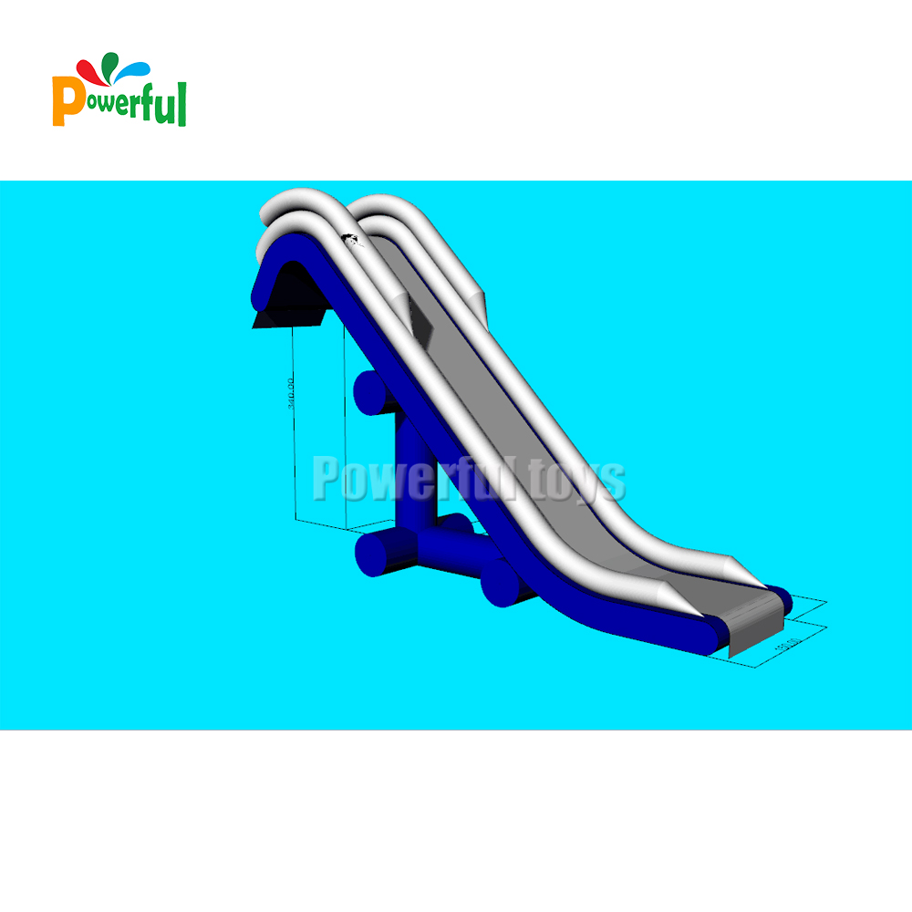 Summer Inflatable water slider for boat airtight inflatable yacht water slide