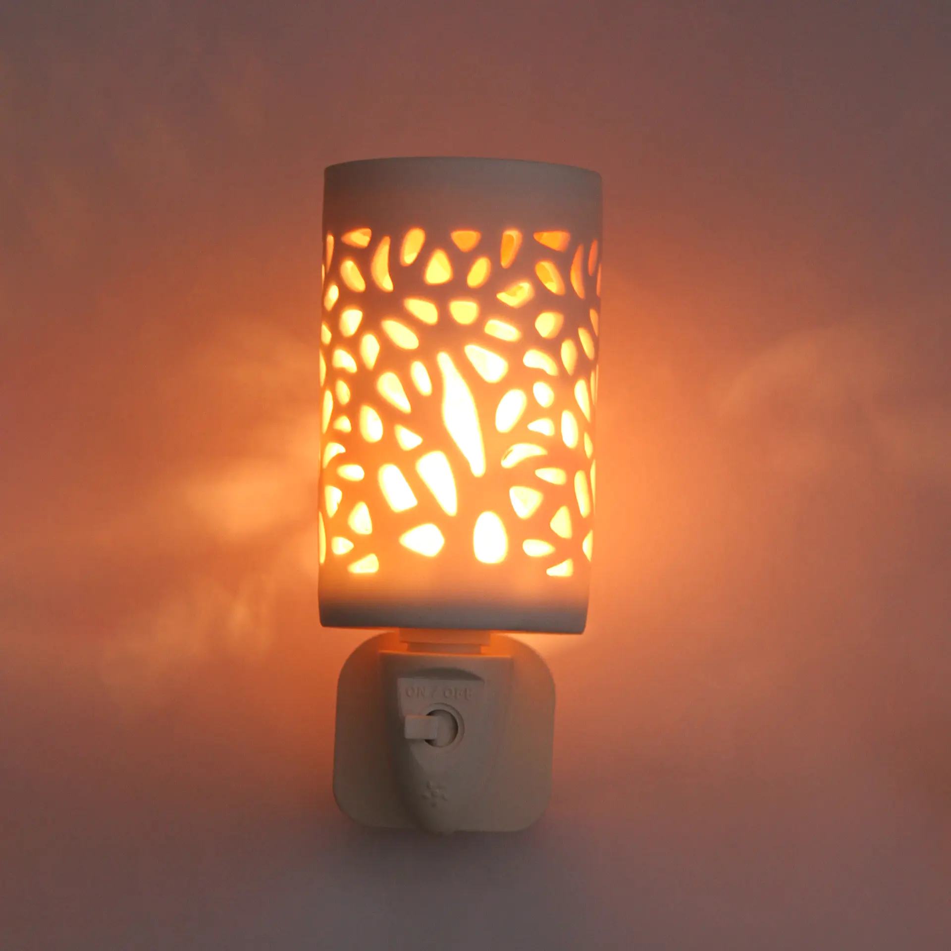 Ceramics hollow Air Purifier night light Himalayan rock Salt Lamp ETL CE SAA CB BS Plug in