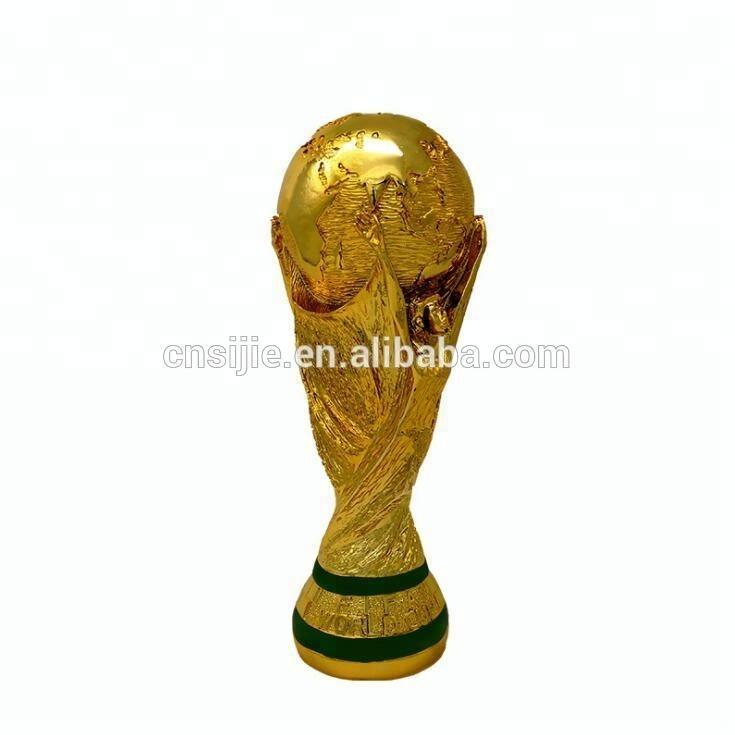 Custom your own resin football word cup trophy for winner