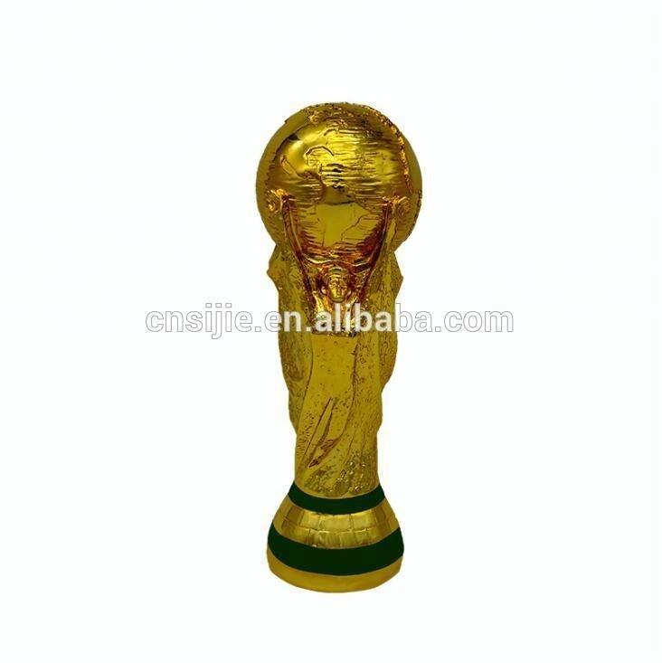 Custom your own resin football word cup trophy for winner