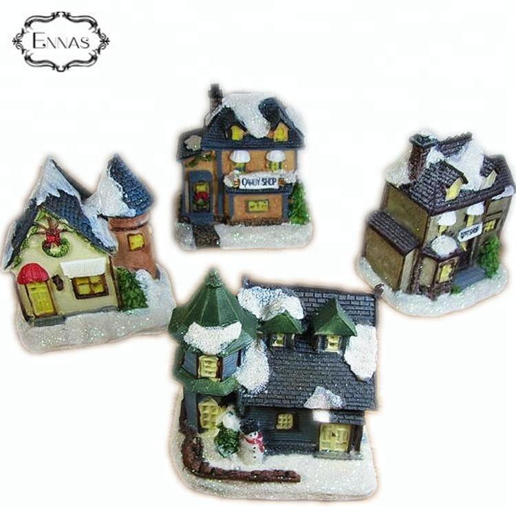 Custom 3d building miniature souvenir building resin tiny house for home decor