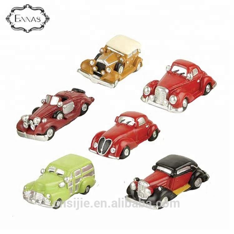 Economic and reliable resin mini antique model home decoration cars