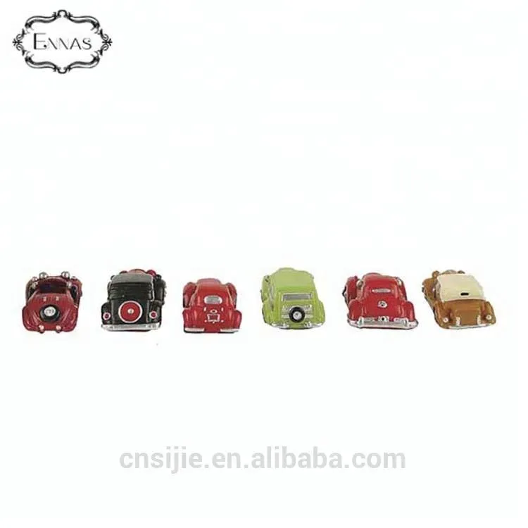 Economic and reliable resin mini antique model home decoration cars