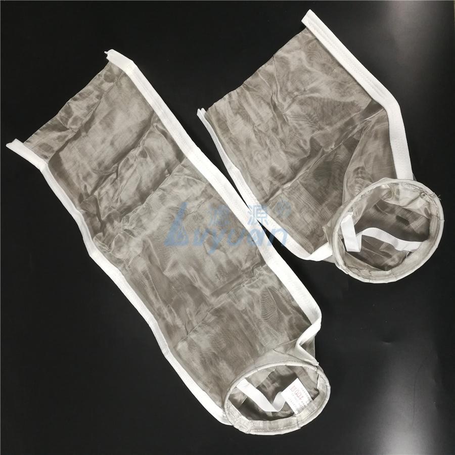 Guangzhou Factory 25 50 75 100 150 200 300 400 um Stainless steel 5 micron wire mesh filter bag for beverage cooking oil