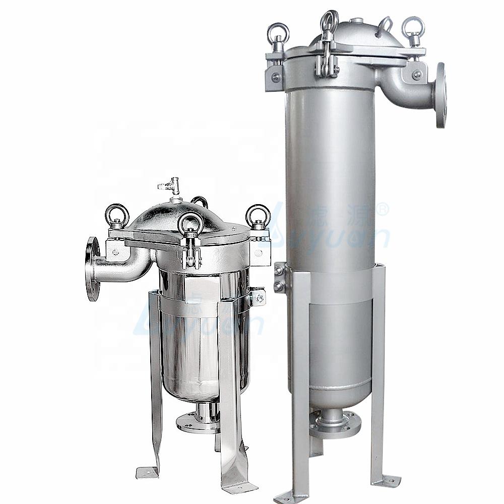 Factory SS 304 316 Stainless steel filter housing for bag filter with pp bag 1 5 10 25 50 100 200 micron filtration