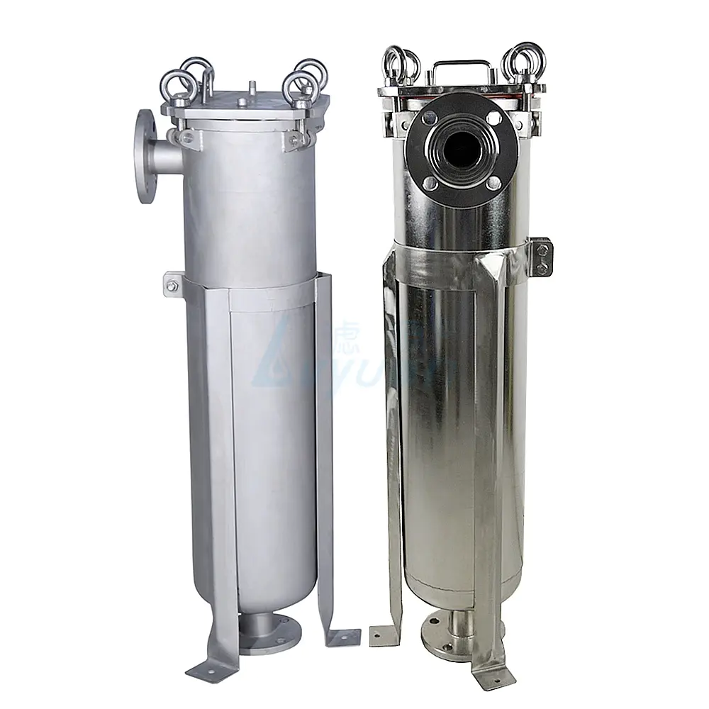 stainless steel filter bag housing ss304 ss316 for water filtration
