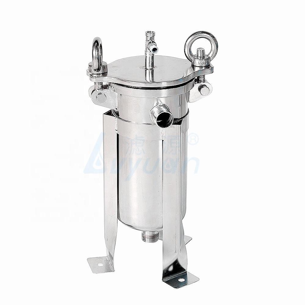 stainless steel liquid ss304 bag filter/bag filter housing filter bag size 2 for water filtration