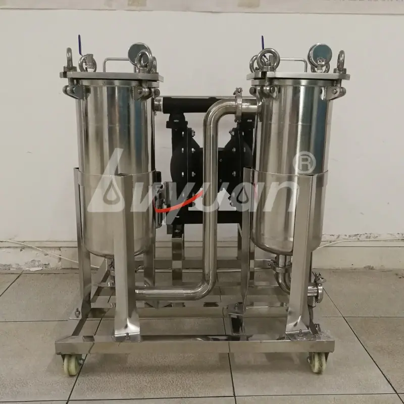 Manufacture Single/Duplex Stainless Steel Bag Filter Housing for Water filtration Treatment