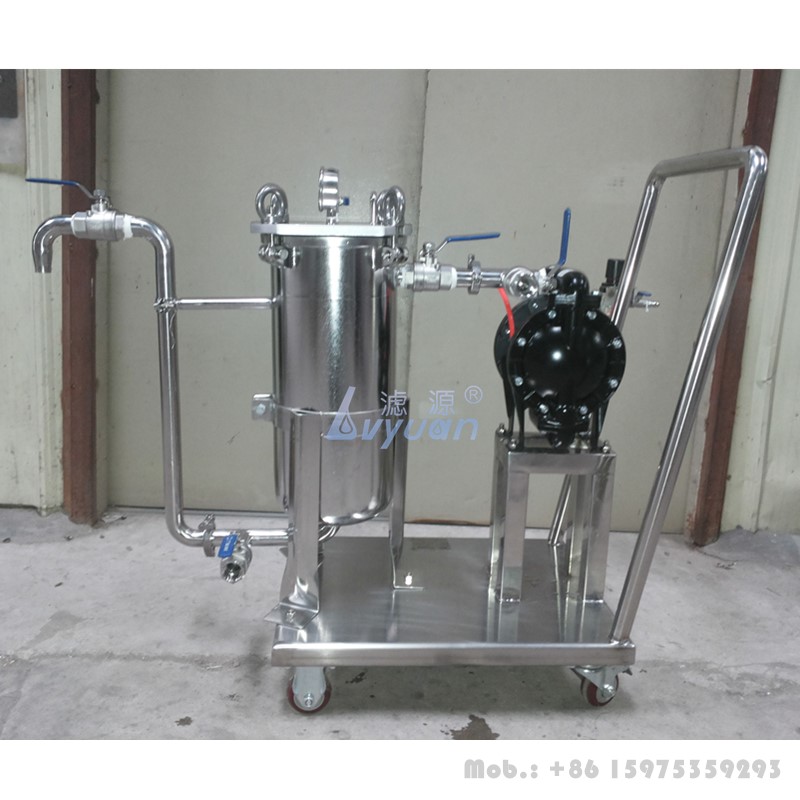 Single & multi 3 micron bag housing filter 304 316L material stainless steel filter housing manufacturer in Guangdong China