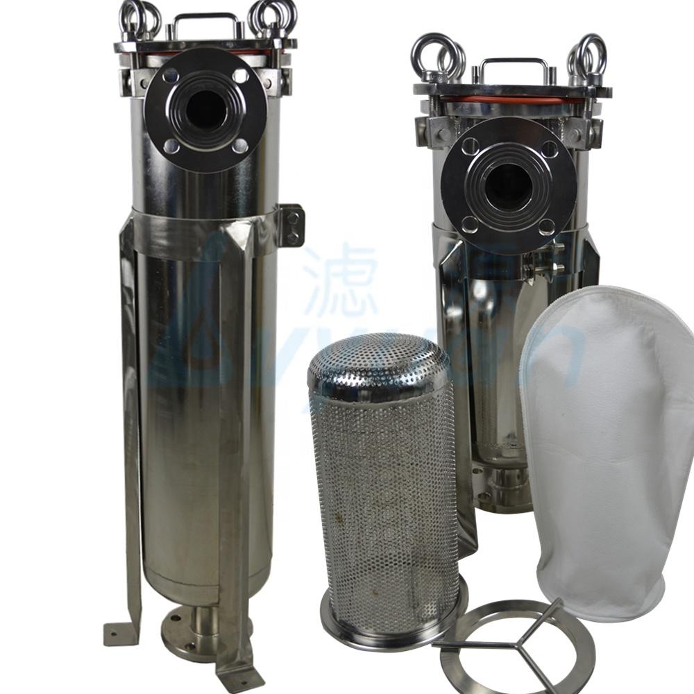 ss304 ss316 industrial water bag filter housing/bag filter for pharmaceutical liquid filtration