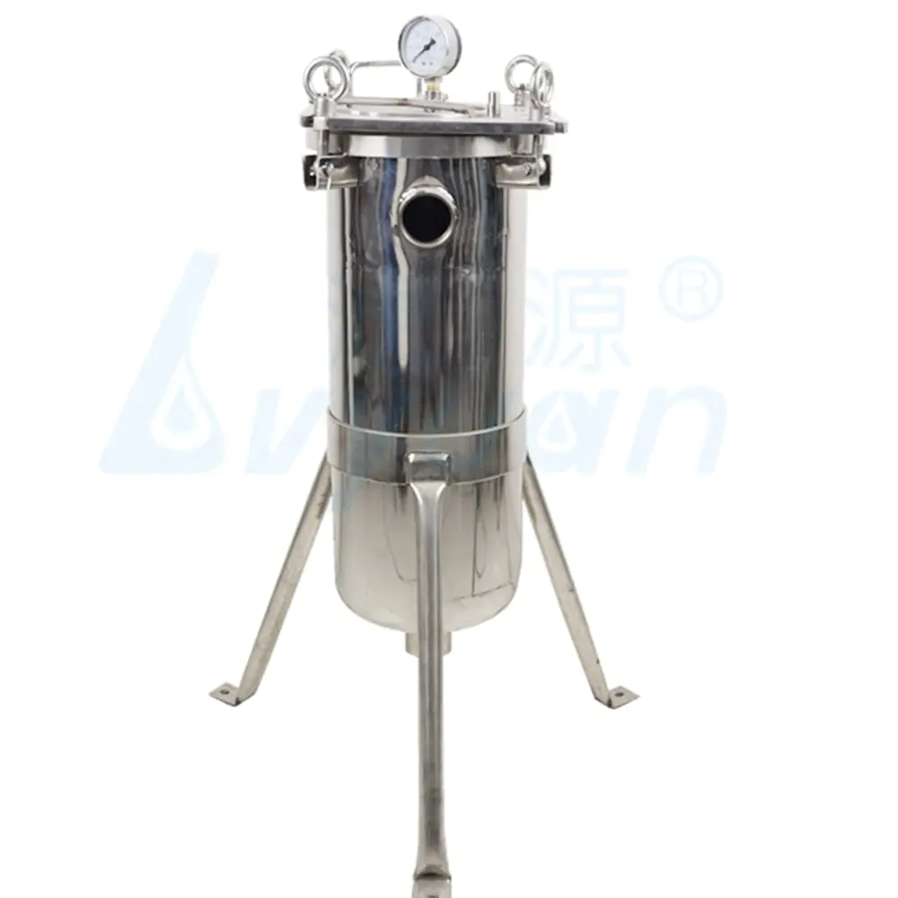 Ss304 316 water Bag Filter Housing/Stainless Steel Bag Filter for Water filtration