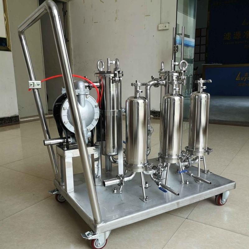 SS304/316L Stainless Steel Food Grade Filters Solid and liquid filtration system of beer food/milk/beverage processing filter