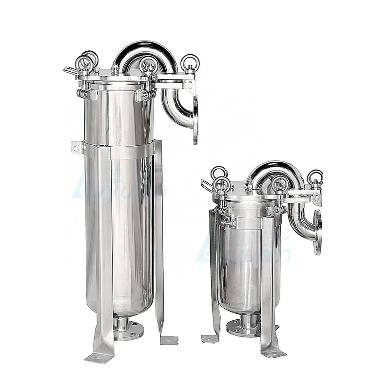 water pre filtration water system high pressure 300 psi ss filter housing water bag filter housing