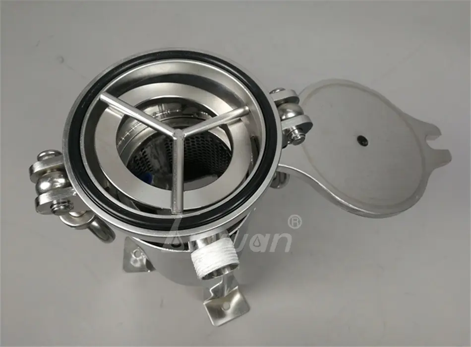 Bolt/Clamp Sealing Customized Price 1'' 2'' 3'' NPT 304 Stainless Steel Bag Filter Housing