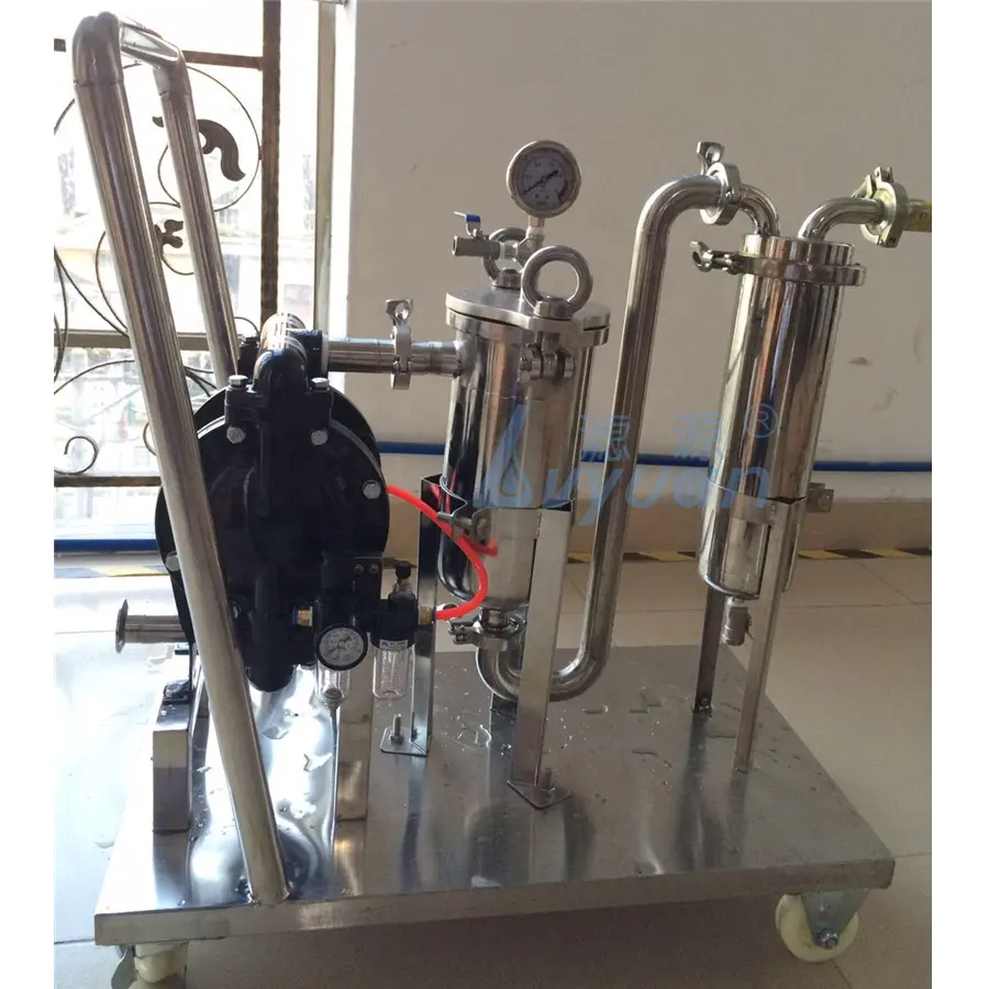 Manufacture Single/Duplex Stainless Steel Bag Filter Housing for Water filtration Treatment