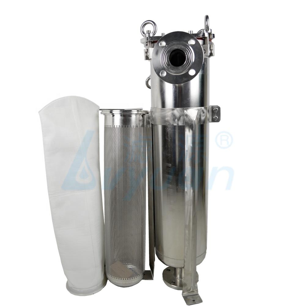 High pressure water filter housing/ Single bag filter housing Stainless steel ss304 ss316 with filter bag 1 5 micron