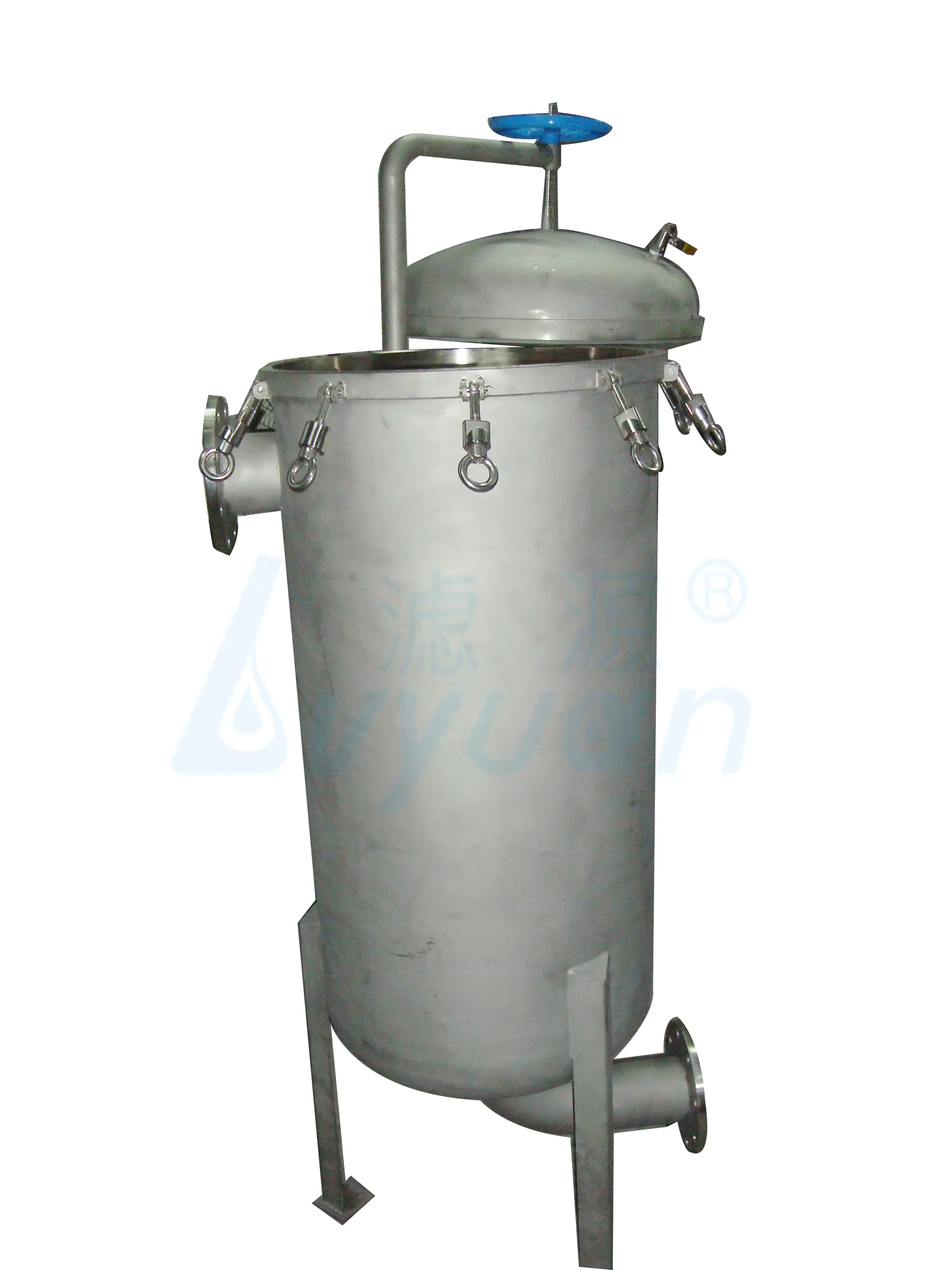 SS304 Multi Bag Filter Housing/stainless steel water filter housing for liquid filtration system