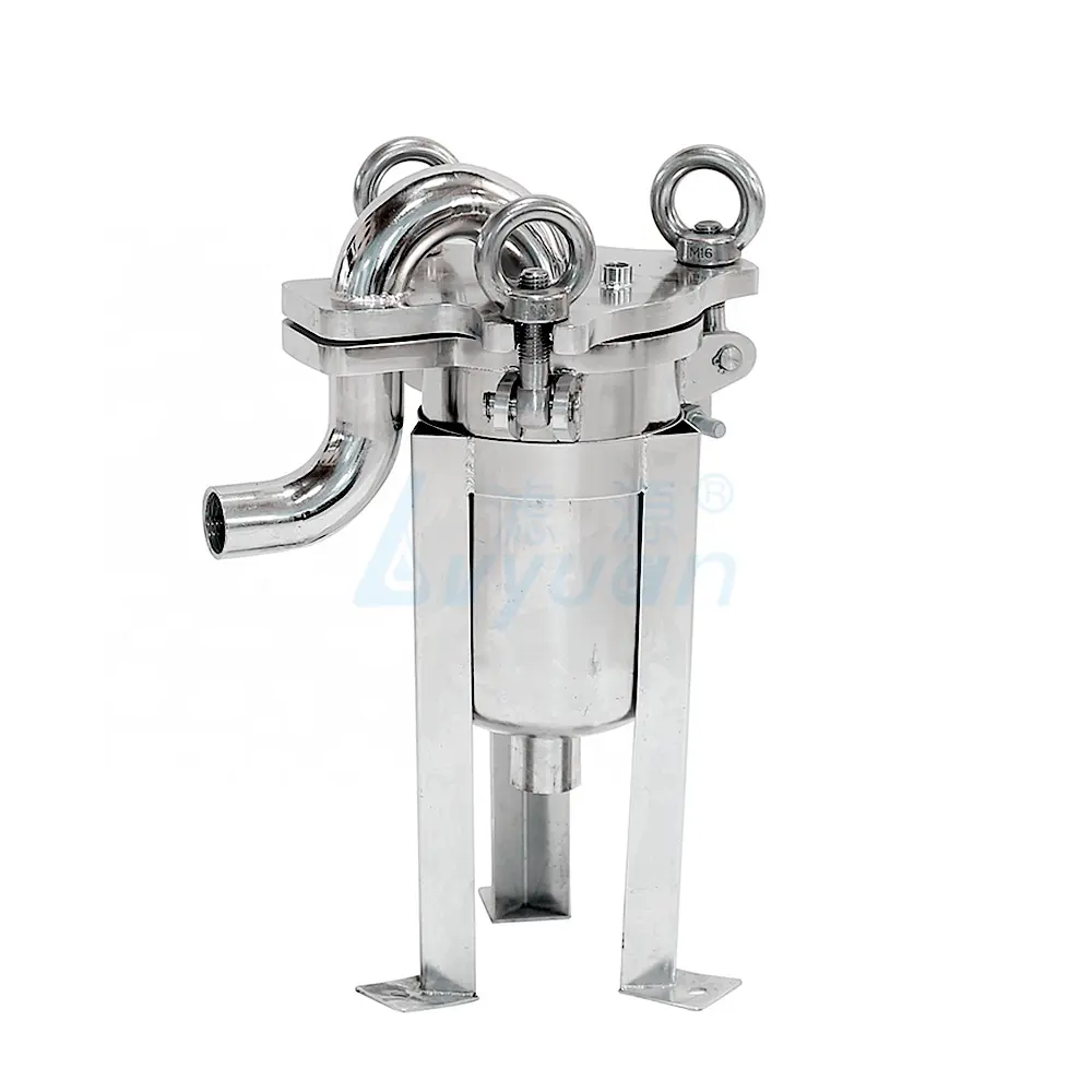 reverse system Small flow filter water bag filter housing stainless steel for food and beverage filtration