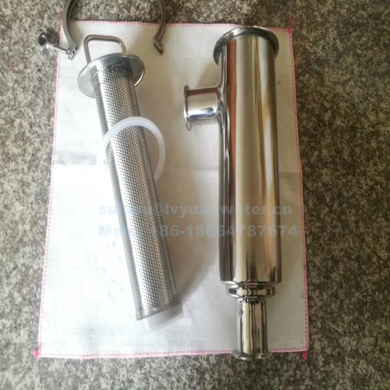 Customize Mesh and bag type SS316 SS 304 filtering tank 50 25 10 5 1 um micron Stainless Steel Milk Filters