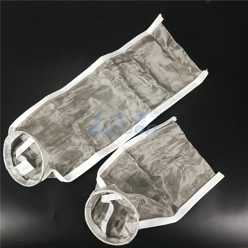 Guangzhou Factory 25 50 75 100 150 200 300 400 um Stainless steel 5 micron wire mesh filter bag for beverage cooking oil