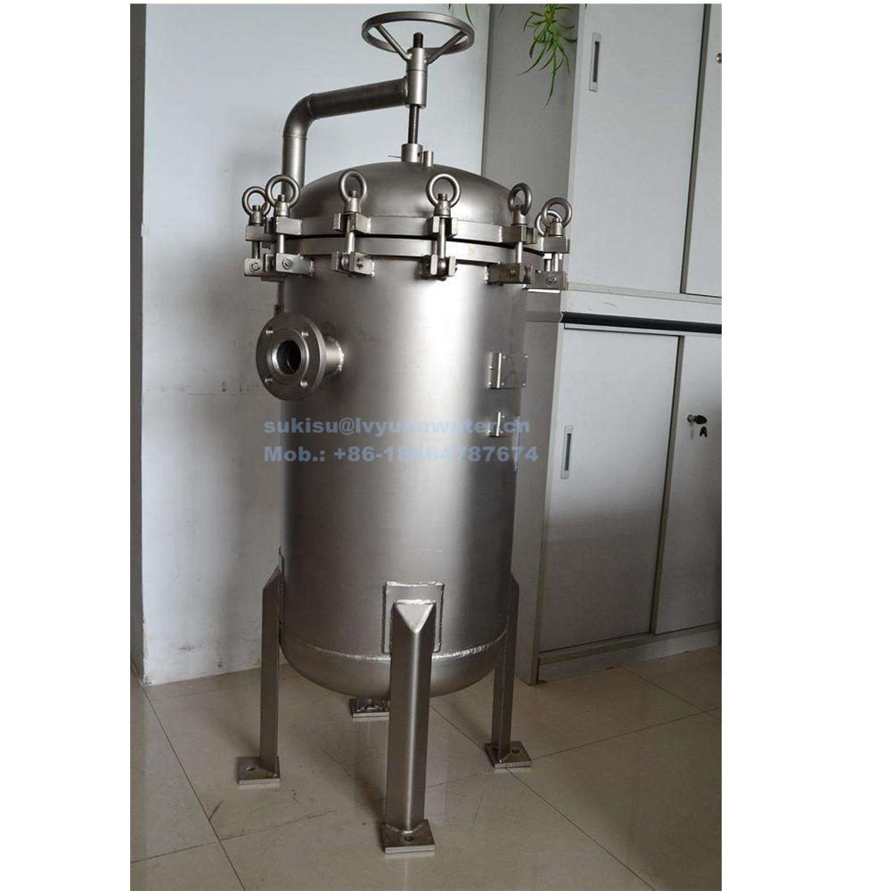 Industrial Large Flow #1/2 Stainless Steel 304 Triple Bag Filter Housing for Oil/Chemicals/high iscosity Liquids treatment