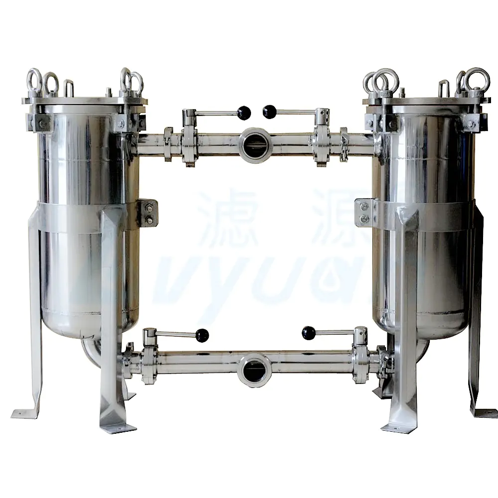 ss304 ss316L stainless steel bag filter machine/equipment for water treatment