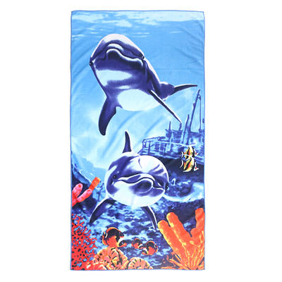 microfiber beach towel cheap price with high water absorption special printed