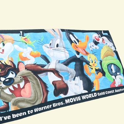 Private custom wholesale 100% cotton full color printed beach towel for beach travel