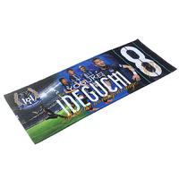 100% cotton personalized photo digital printed sports face towel