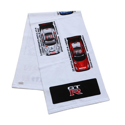 High quality super soft 100% cotton car club towel with custom logo